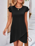 Flutter Sleeve Bodycon Dress_CWDSD11962