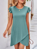 Flutter Sleeve Bodycon Dress_CWDSD11962