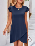 Flutter Sleeve Bodycon Dress_CWDSD11962
