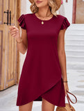Flutter Sleeve Bodycon Dress_CWDSD11962