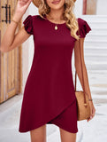 Flutter Sleeve Bodycon Dress_CWDSD11962