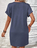 Street Style V-neck Fairy dress