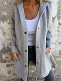 Buttoned multicolor long-sleeved jacket