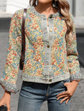 Washed, youthful, casual retro coat for women_CWJJ00138
