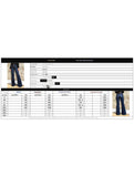 Retro high-waisted flared slimming women's jeans_CWJP00867