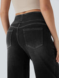 High-waisted stretch slim-fit jeans for women_CWJP00873