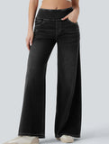High-waisted stretch slim-fit jeans for women_CWJP00873