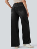 High-waisted stretch slim-fit jeans for women_CWJP00873