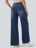 High-waisted stretch slim-fit jeans for women_CWJP00873