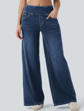 High-waisted stretch slim-fit jeans for women_CWJP00873