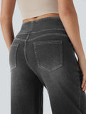 High-waisted stretch slim-fit jeans for women_CWJP00873