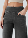High-waisted stretch slim-fit jeans for women_CWJP00873