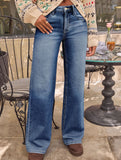 High-waisted retro loose casual jeans for women_CWJP00875