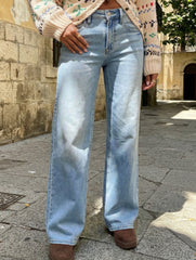 High-waisted retro loose casual jeans for women_CWJP00875