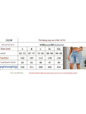 Washed Denim Bermuda Shorts