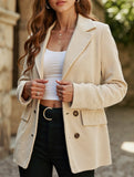 Versatile corduroy blazer