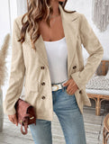 Versatile corduroy blazer