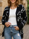 Loose Cartoon Dinosaur Cardigan