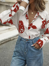 2025 new casual printed shirt