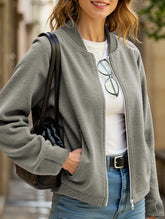 Casual long-sleeved vest jacket