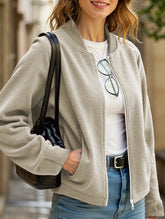 Casual long-sleeved vest jacket