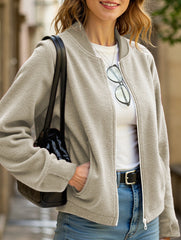 Casual long-sleeved vest jacket