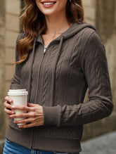 Casual woolen long-sleeved sweater