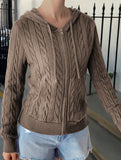 Casual woolen long-sleeved sweater