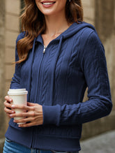 Casual woolen long-sleeved sweater