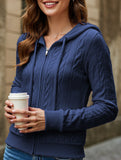 Casual woolen long-sleeved sweater