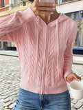 Casual woolen long-sleeved sweater