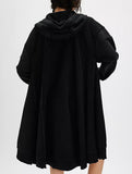 mid-length loose pullover sweatshirt
