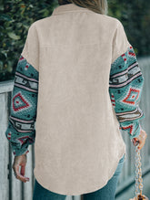 2025 new lapel color matching jacket