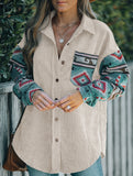 2025 new lapel color matching jacket