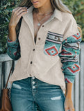 2025 new lapel color matching jacket