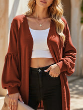 Fashionable cardigan knitted jacket