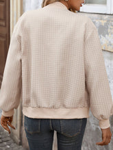 Versatile Cardigan Baseball Collar Women's Jacket