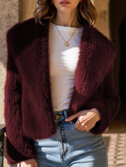 Casual long-sleeved coat