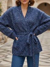 Stylish long-sleeved top and suit set