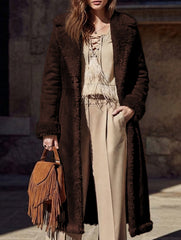 Warm and long thermal coat