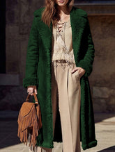 Warm and long thermal coat