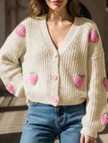Loose and sweet button-down cardigan