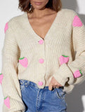 Loose and sweet button-down cardigan