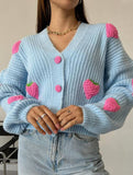 Loose and sweet button-down cardigan