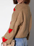Loose and sweet button-down cardigan