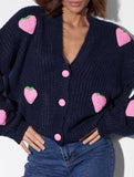 Loose and sweet button-down cardigan