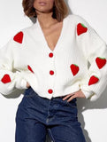 Loose and sweet button-down cardigan