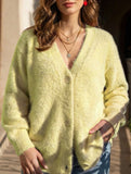 Casual loose knitted cardigan