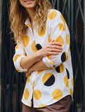 Stylish polka dot shirt