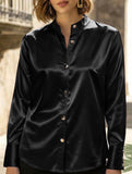 Casual stand-up collar top/shirt_CWOCAL01496